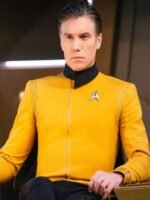 Star Trek Captain Christopher Pike Yellow Jacket