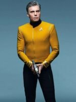 Star Trek Captain Christopher Pike Yellow Jacket