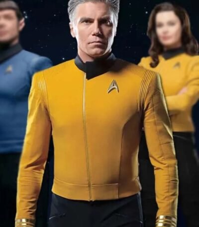 Star Trek Captain Christopher Pike Yellow Jacket