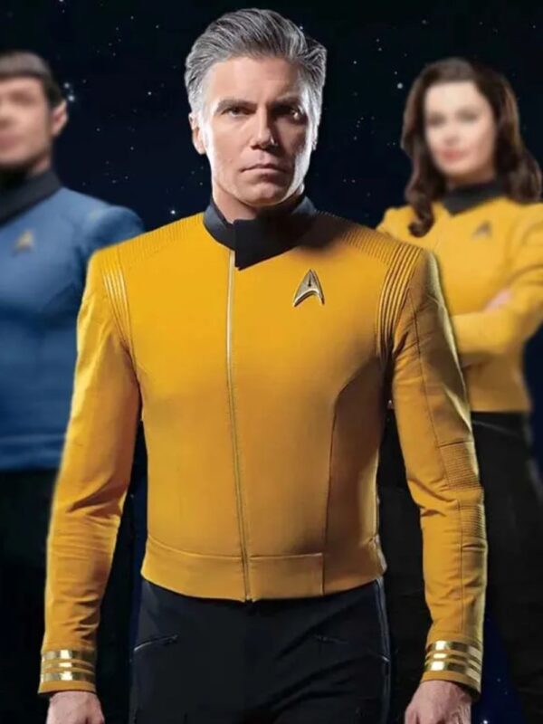 Star Trek Captain Christopher Pike Yellow Jacket