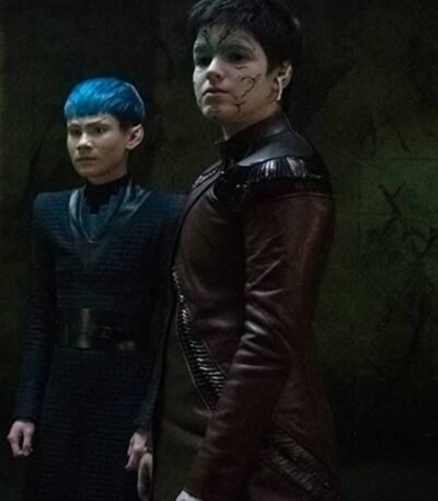 Star Trek Discovery Blu Del Barrio Leather Jacket