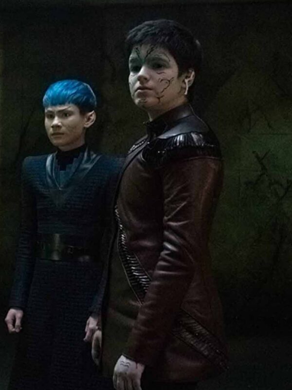Star Trek Discovery Blu Del Barrio Leather Jacket