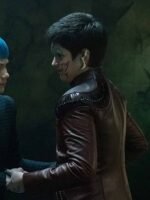 Star Trek Discovery Blu Del Barrio Leather Jacket