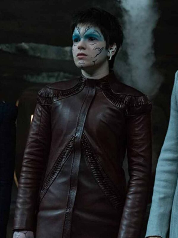 Star Trek Discovery Blu Del Barrio Leather Jacket