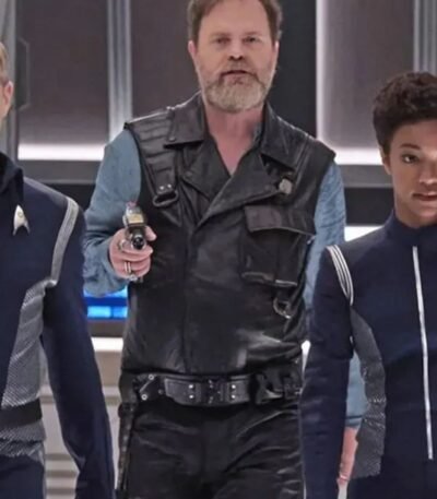 Star Trek Discovery Harry Mudd Leather Vest