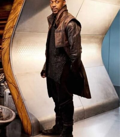 Star Trek Discovery S03 Cleveland Booker Brown Coat