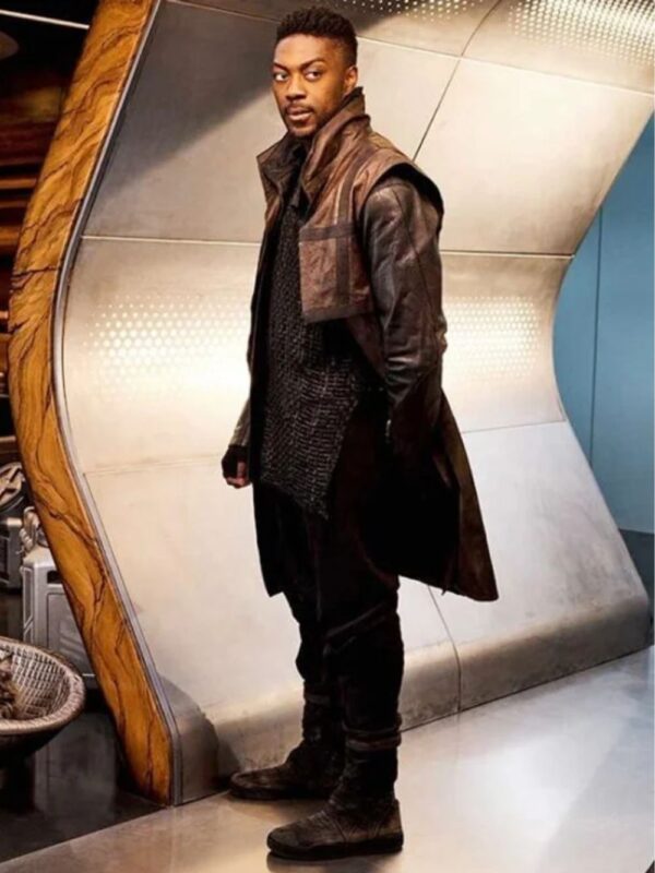 Star Trek Discovery S03 Cleveland Booker Brown Coat
