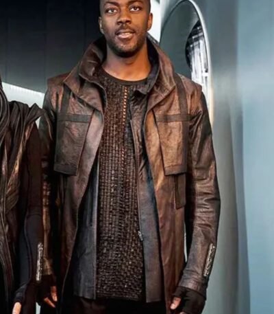 Star Trek Discovery S03 Cleveland Booker Brown Coat
