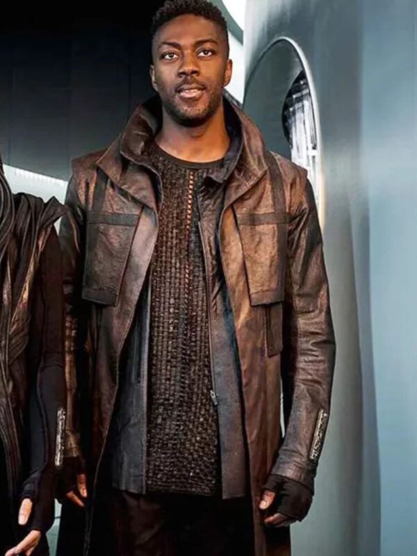 Star Trek Discovery S03 Cleveland Booker Brown Coat