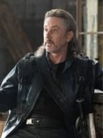 Star Trek Discovery Zareh Black Leather Coat