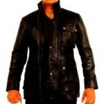 Star Trek Into Darkness Admiral James T. Kirk Black Leather Jacket
