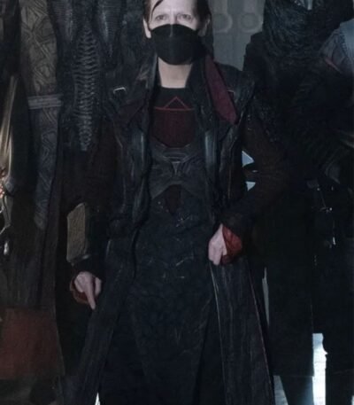 Star Trek Picard 2023 S03 Amanda Plummer Black Coat