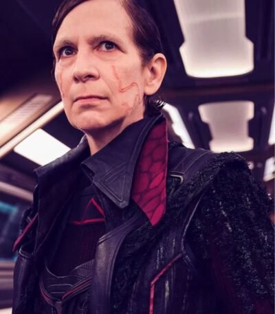 Star Trek Picard 2023 S03 Amanda Plummer Black Coat