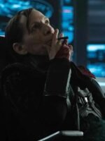 Star Trek Picard 2023 S03 Amanda Plummer Black Coat