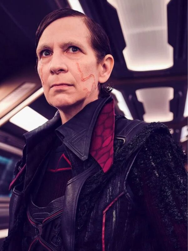 Star Trek Picard 2023 S03 Amanda Plummer Black Coat