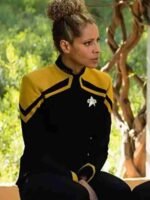 Star Trek Picard Black and Yellow Costume Jacket