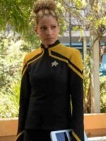 Star Trek Picard Black and Yellow Costume Jacket
