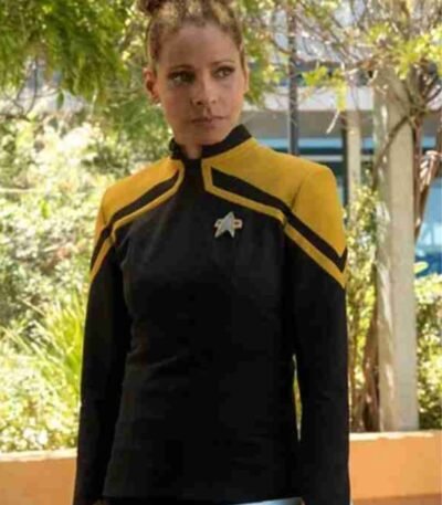 Star Trek Picard Black and Yellow Costume Jacket