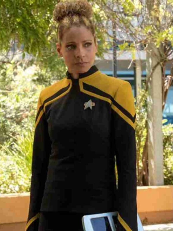Star Trek Picard Black and Yellow Costume Jacket