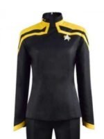 Star Trek Picard Black and Yellow Costume Jacket