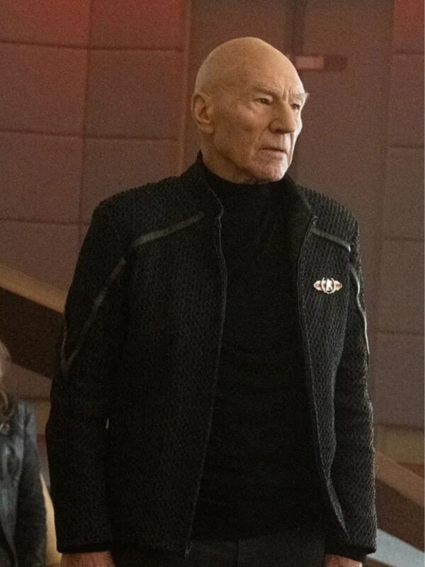 Star Trek Picard Jean Luc Picard Black Jacket