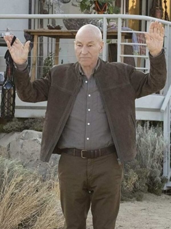 Star Trek Picard Jean-Luc Picard Brown Jacket