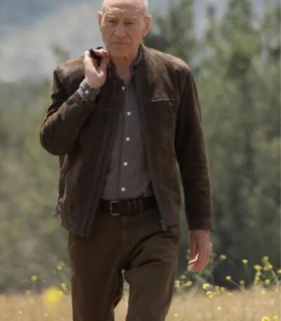Star Trek Picard Jean-Luc Picard Brown Jacket