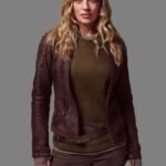 Star Trek Picard Jeri Ryan Leather Jacket