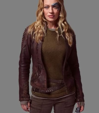 Star Trek Picard Jeri Ryan Leather Jacket