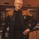 Star Trek Picard S03 Brent Spiner Leather Jacket