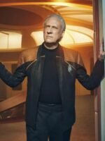 Star Trek Picard S03 Brent Spiner Leather Jacket