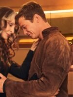 Star Trek Picard S03 Ed Speleers Brown Suede Jacket