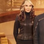 Star Trek Picard S03 Gates McFadden Leather Jacket