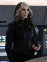 Star Trek Picard S03 Gates McFadden Leather Jacket