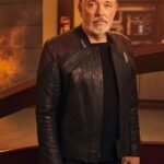 Star Trek Picard S03 Jonathan Frakes Leather Jacket