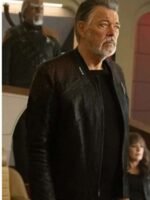 Star Trek Picard S03 Jonathan Frakes Leather Jacket