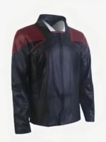 Star Trek Picard S03 Jonathan Frakes Leather Jacket
