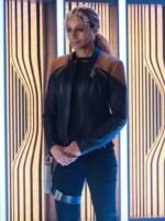 Star Trek Picard S03 Michelle Hurd Leather Jacket
