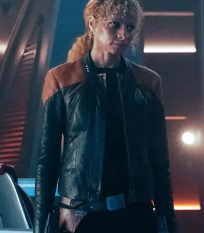 Star Trek Picard S03 Michelle Hurd Leather Jacket