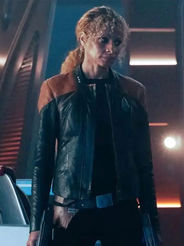 Star Trek Picard S03 Michelle Hurd Leather Jacket