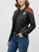 Star Trek Picard S03 Michelle Hurd Leather Jacket