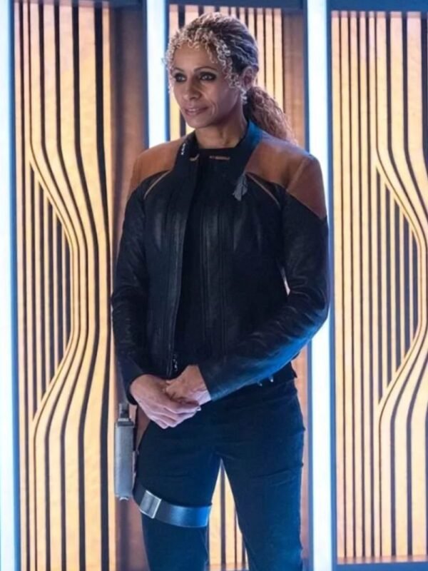 Star Trek Picard S03 Michelle Hurd Leather Jacket