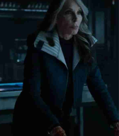 Star Trek S03 Picard Doctor Beverly Crusher Black Jacket