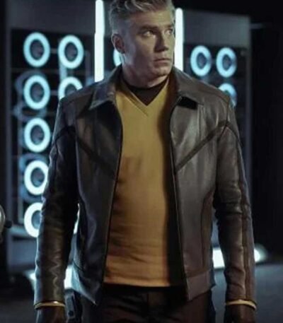 Star Trek Strange New Worlds Leather Jacket