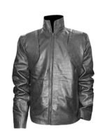 Star Trek into Darkness Zoe Saldana Black Leather Jacket