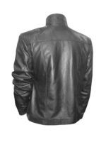 Star Trek into Darkness Zoe Saldana Black Leather Jacket