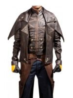 Star Wars The Clone Wars Cad Bane Leather Tail Jacket