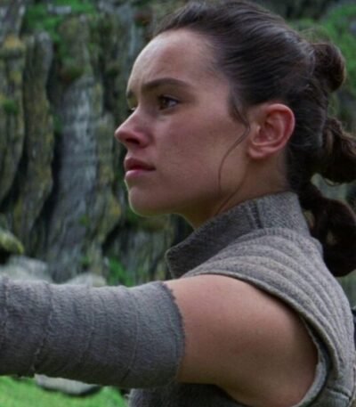 Star Wars The Last Jedi Rey Grey Vest