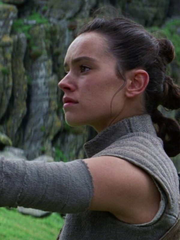 Star Wars The Last Jedi Rey Grey Vest