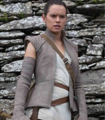 Star Wars The Last Jedi Rey Grey Vest